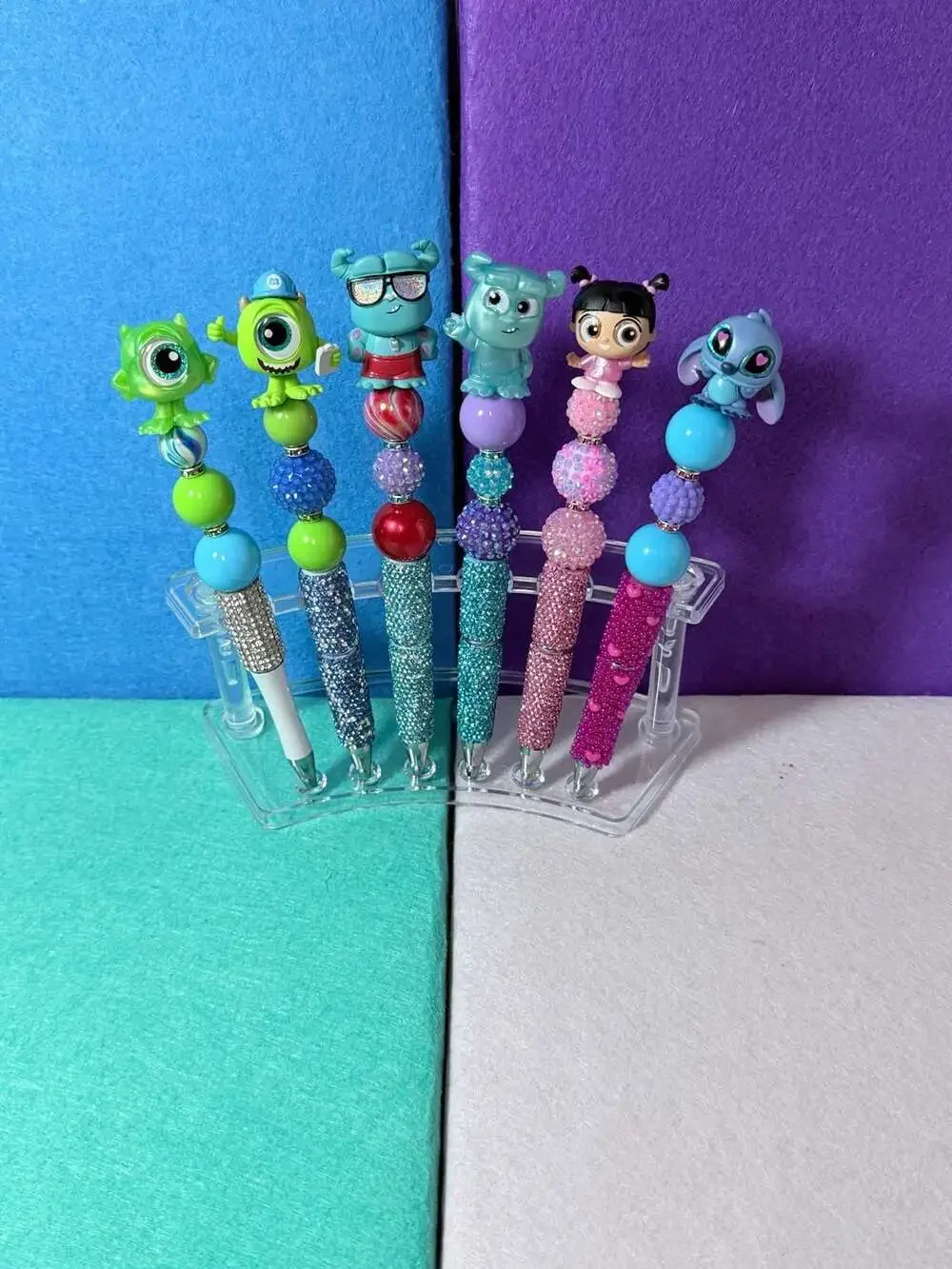 Disney Doorable Handmade Beaded Pens - Custom Made By The Enchanted Hoosier